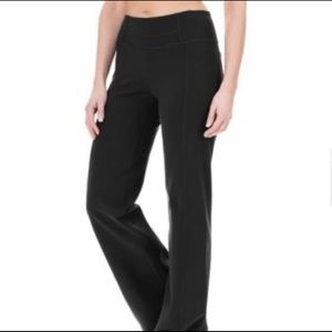 prAna black flare yoga pants